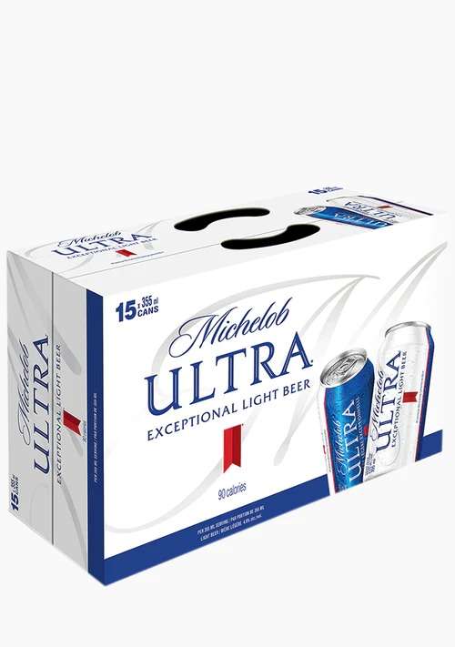 Michelob Ultra Slim – 15 x 355ML – Liquor Store